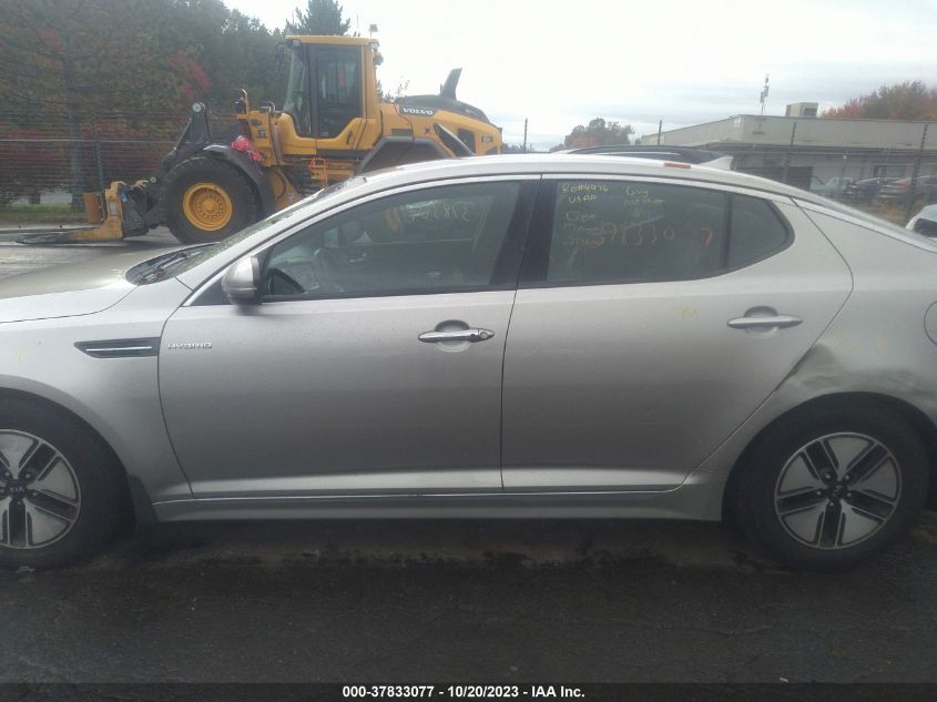 2013 KIA OPTIMA HYBRID LX - KNAGM4AD3D5049937