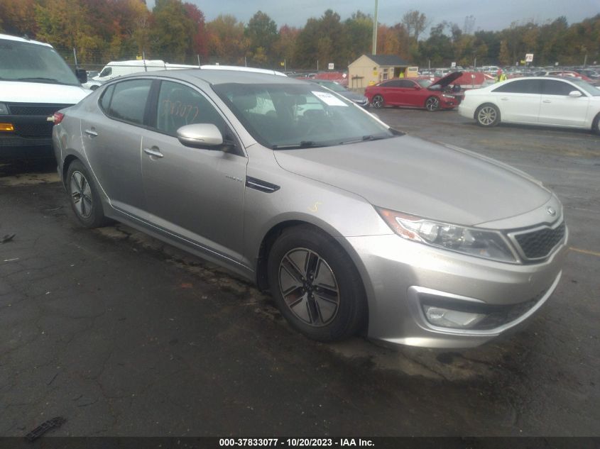 2013 KIA OPTIMA HYBRID LX - KNAGM4AD3D5049937