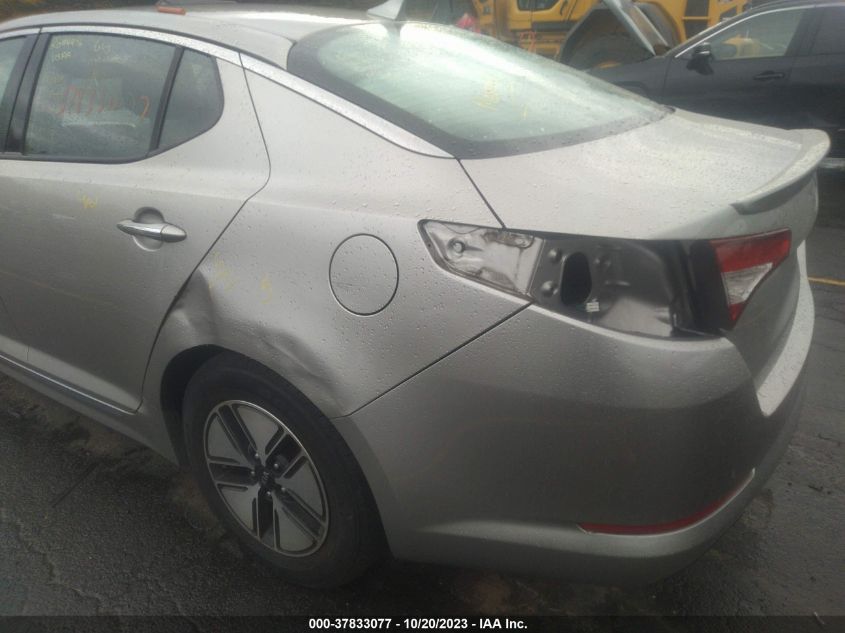 2013 KIA OPTIMA HYBRID LX - KNAGM4AD3D5049937