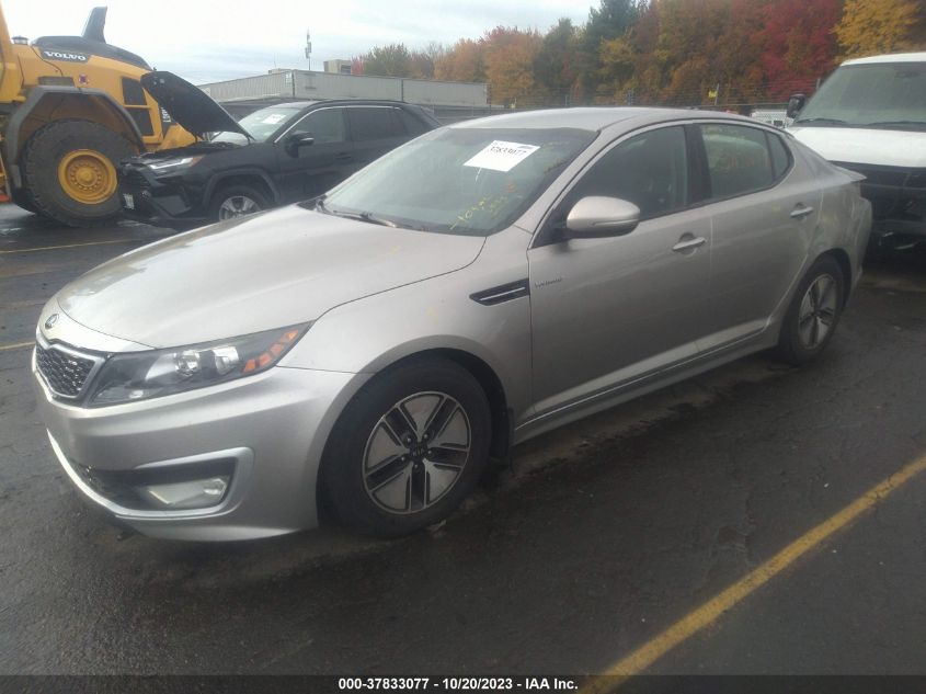 2013 KIA OPTIMA HYBRID LX - KNAGM4AD3D5049937