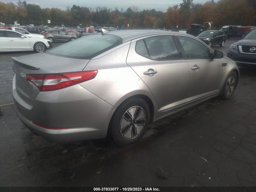 2013 KIA OPTIMA HYBRID LX - KNAGM4AD3D5049937