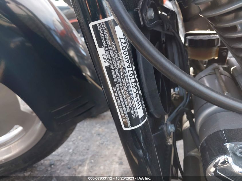 2007 HONDA VTX1300 R 1HFSC52707A400027