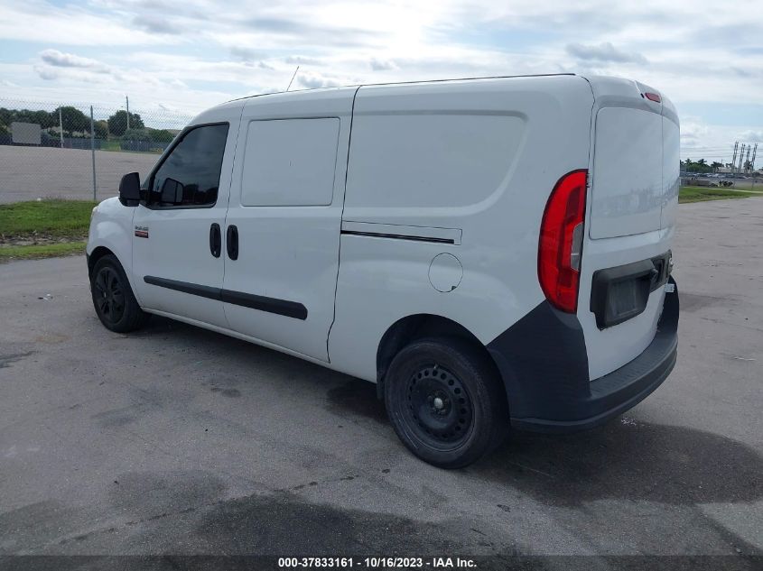 2015 RAM PROMASTER CITY CARGO VAN TRADESMAN ZFBERFAT0F6A34099