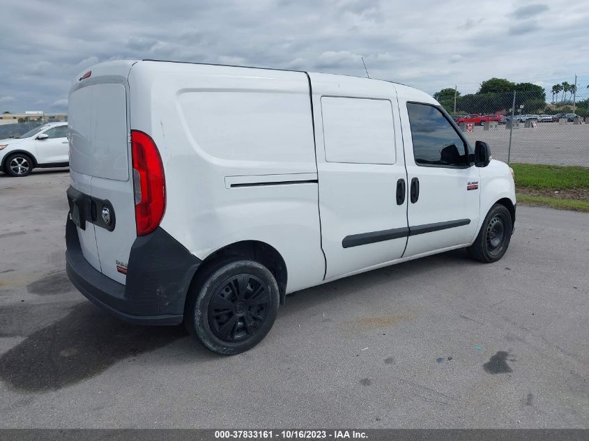 2015 RAM PROMASTER CITY CARGO VAN TRADESMAN ZFBERFAT0F6A34099
