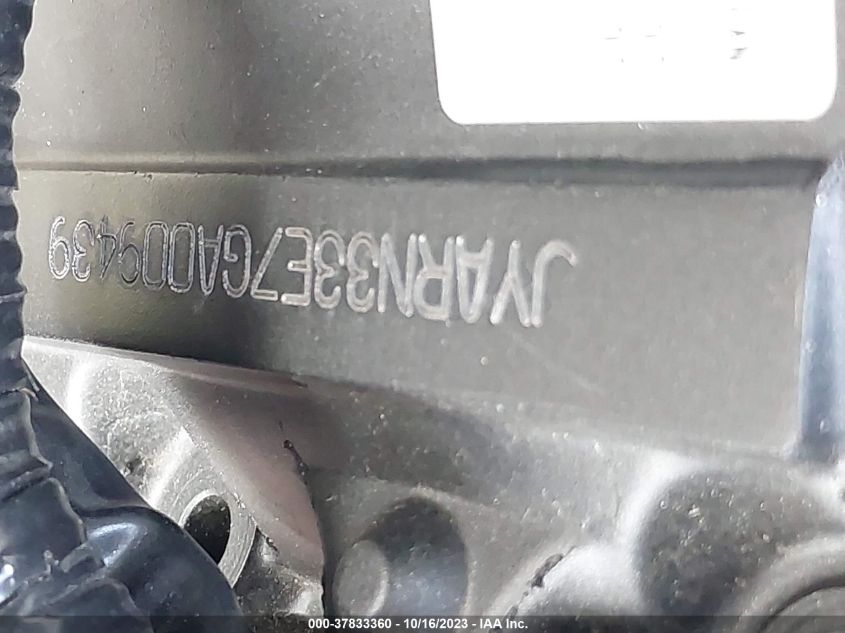 2016 YAMAHA FZ09 JYARN33E7GA009439