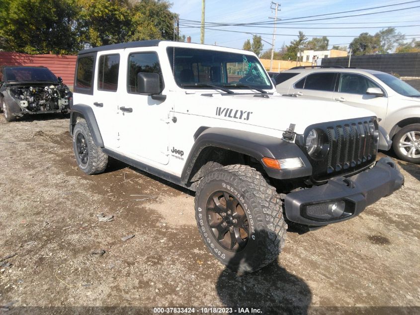 1C4HJXDN4LW310197 Jeep Wrangler Unlimited WILLYS