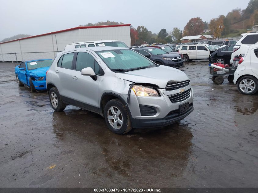 2016 CHEVROLET TRAX LS - 3GNCJNSB3GL235888