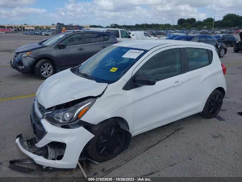 VIN KL8CB6SA7KC722267 2019 CHEVROLET SPARK LS