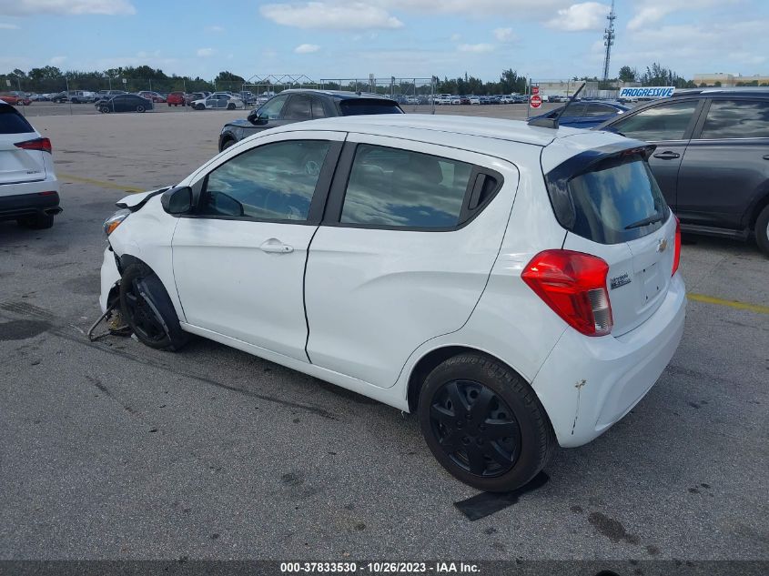 VIN KL8CB6SA7KC722267 2019 CHEVROLET SPARK LS