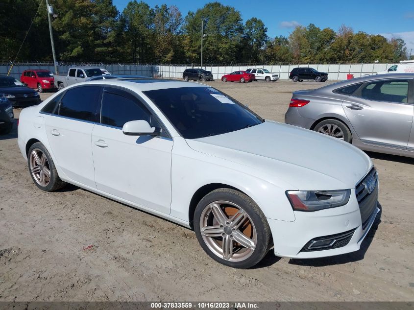 2013 AUDI A4 PREMIUM PLUS - WAUFFAFL9DN014100