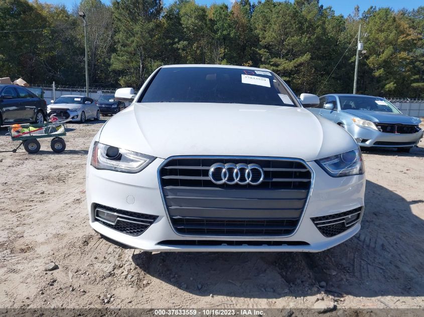 2013 AUDI A4 PREMIUM PLUS - WAUFFAFL9DN014100