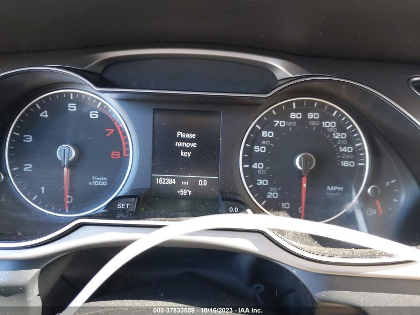 2013 AUDI A4 PREMIUM PLUS - WAUFFAFL9DN014100