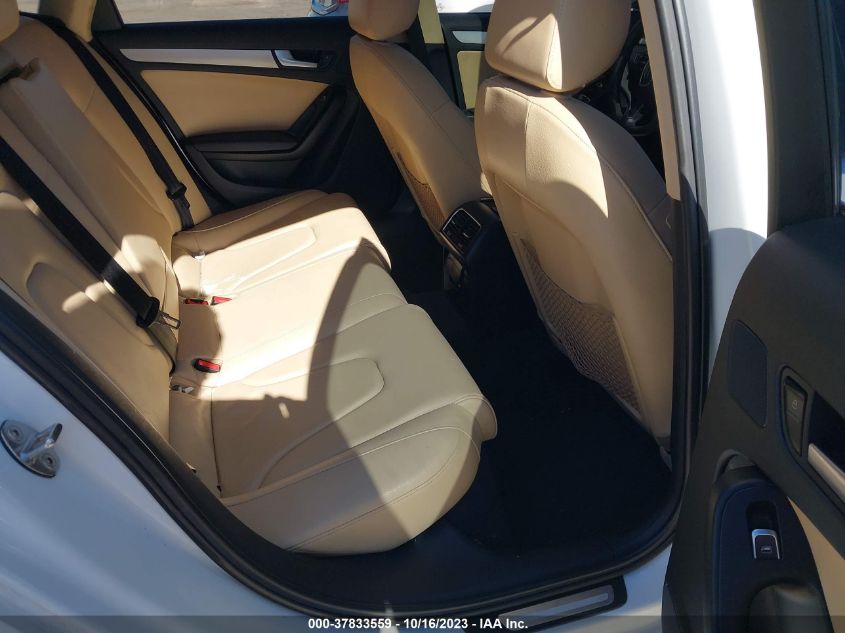 2013 AUDI A4 PREMIUM PLUS - WAUFFAFL9DN014100