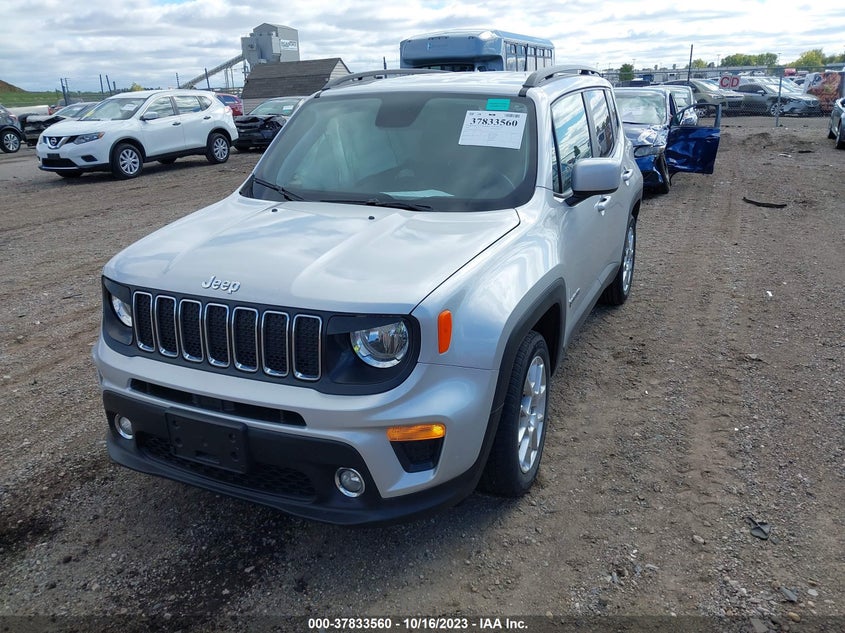 VIN ZACNJABBXLPL91693 2020 JEEP RENEGADE LATITUDE
