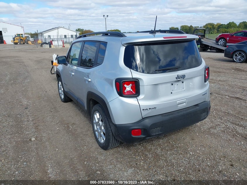 VIN ZACNJABBXLPL91693 2020 JEEP RENEGADE LATITUDE