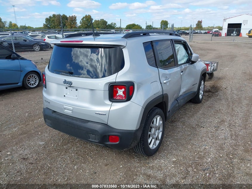 VIN ZACNJABBXLPL91693 2020 JEEP RENEGADE LATITUDE