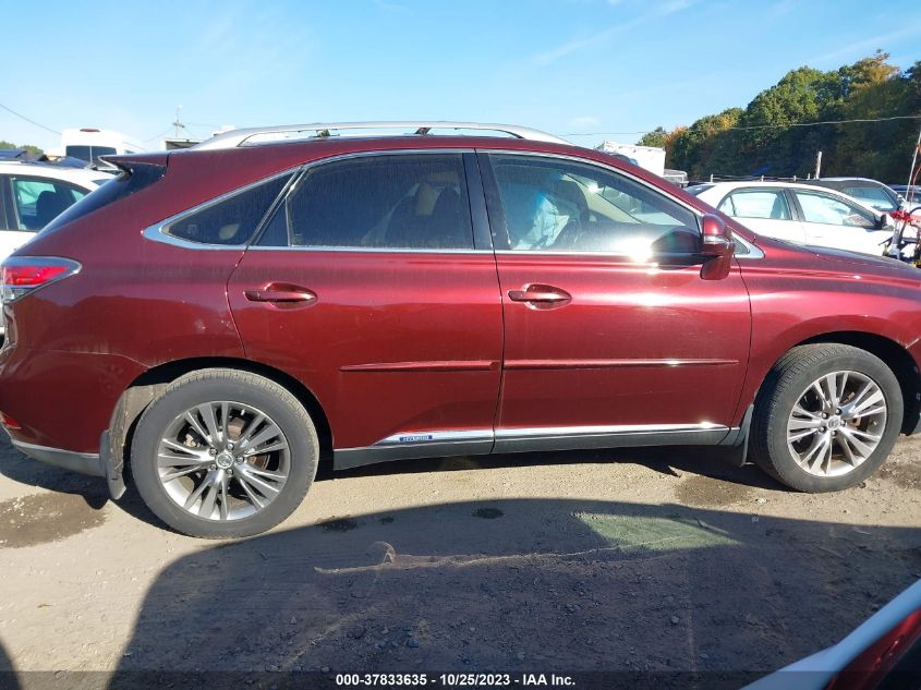 2013 LEXUS RX 450H JTJBC1BA1D2054930