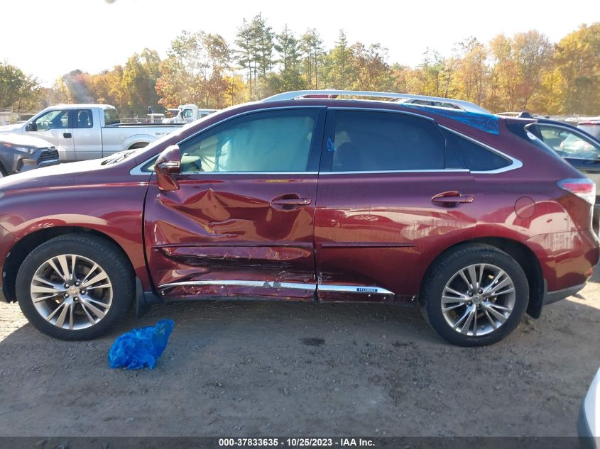2013 LEXUS RX 450H JTJBC1BA1D2054930