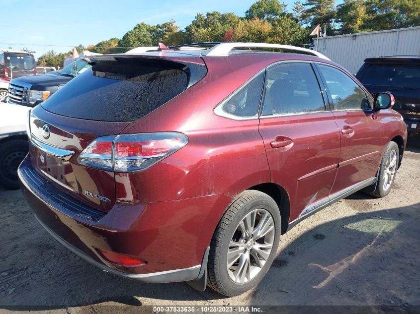2013 LEXUS RX 450H JTJBC1BA1D2054930