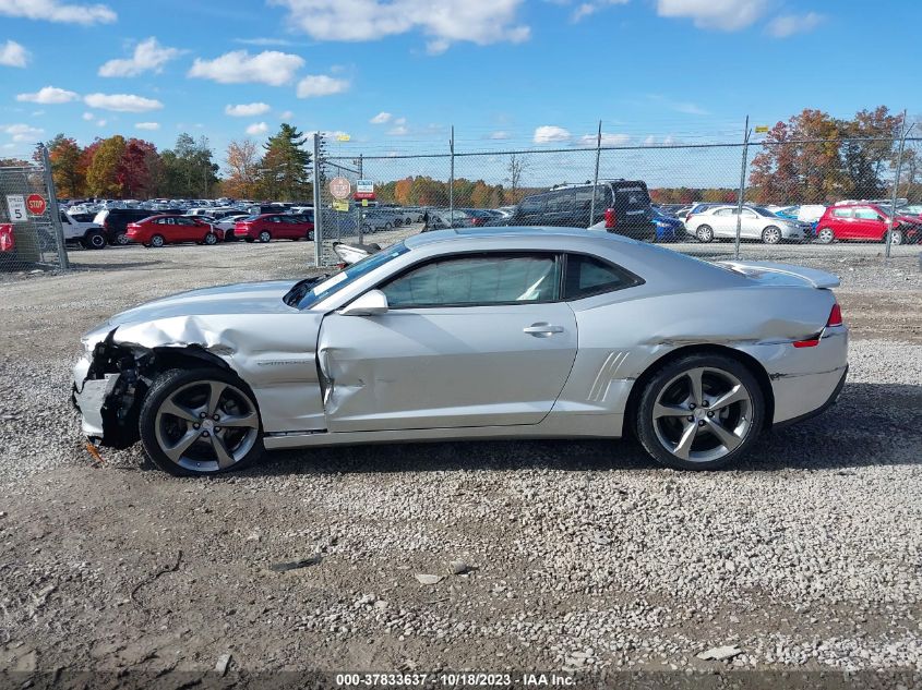 2014 CHEVROLET CAMARO LT - 2G1FC1E34E9280747