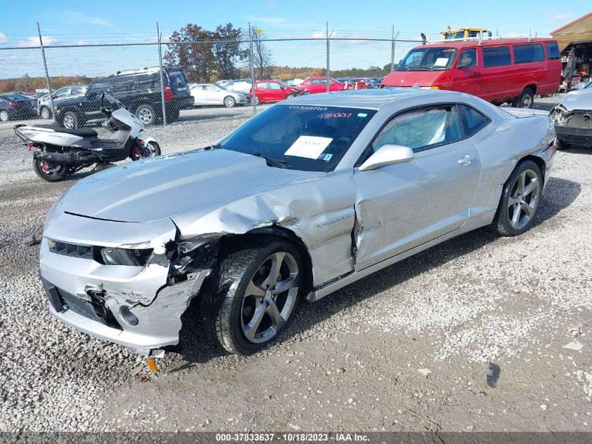 2014 CHEVROLET CAMARO LT - 2G1FC1E34E9280747