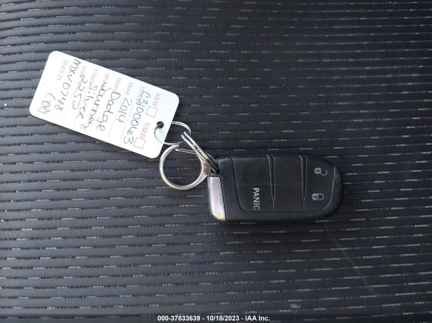 2014 DODGE JOURNEY SXT - 3C4PDCBB2ET102252