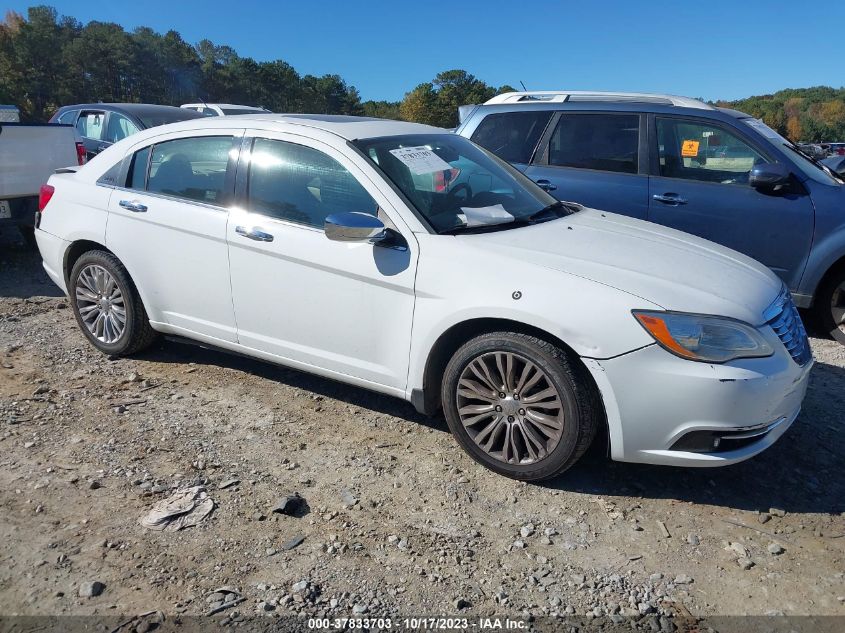 2013 CHRYSLER 200 LIMITED - 1C3CCBCG6DN522752