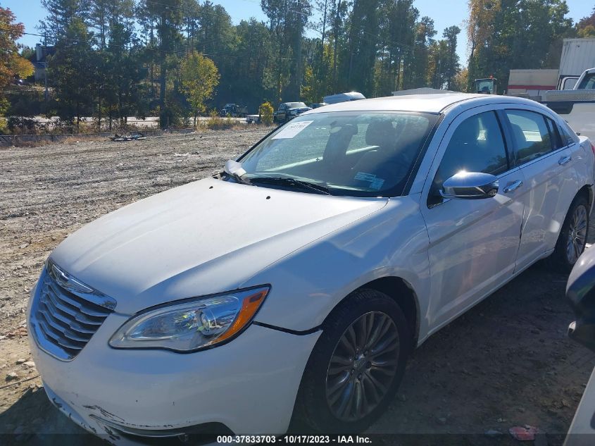 2013 CHRYSLER 200 LIMITED - 1C3CCBCG6DN522752