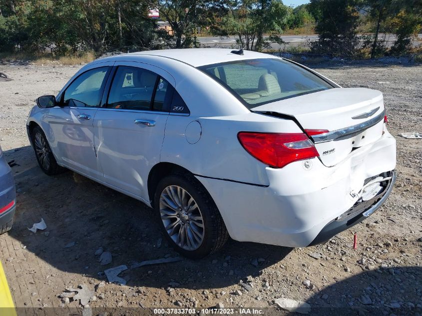 2013 CHRYSLER 200 LIMITED - 1C3CCBCG6DN522752
