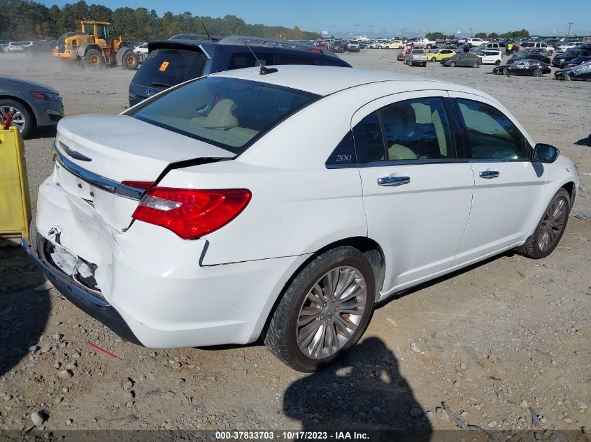 2013 CHRYSLER 200 LIMITED - 1C3CCBCG6DN522752