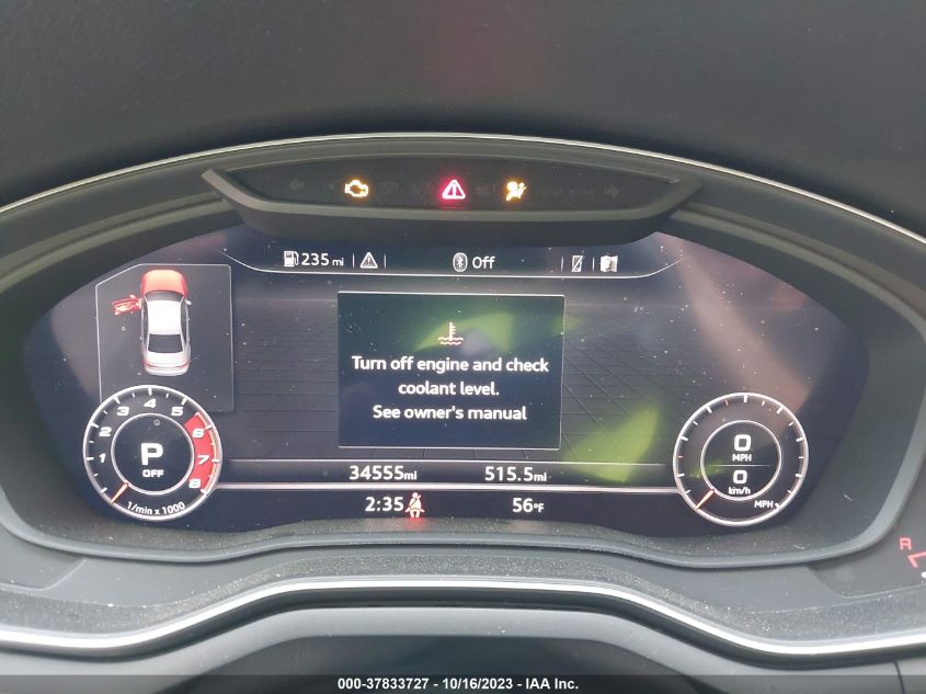 VIN WAUB4AF46KA052949 2019 AUDI S4 PREMIUM PLUS