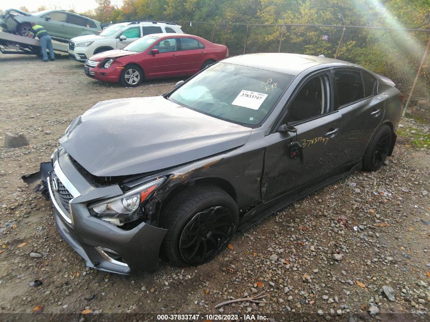 2019 INFINITI Q50 3.0T LUXE - JN1EV7AR1KM552974
