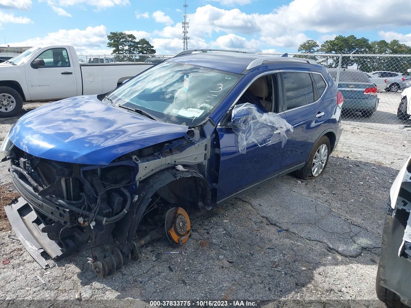 VIN KNMAT2MT2HP593584 2017 NISSAN ROGUE S/SV