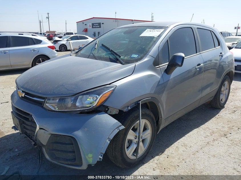 VIN 3GNCJKSB8LL307967 2020 CHEVROLET TRAX LS
