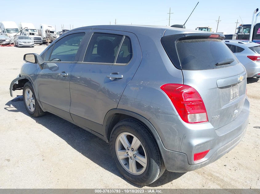 VIN 3GNCJKSB8LL307967 2020 CHEVROLET TRAX LS