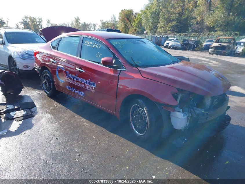 2016 NISSAN SENTRA SV - 3N1AB7AP2GL659622