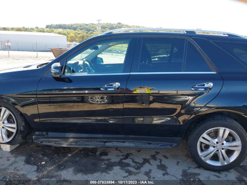 2014 MERCEDES-BENZ M-CLASS ML 350 BLUETEC 4JGDA2EB5EA402937