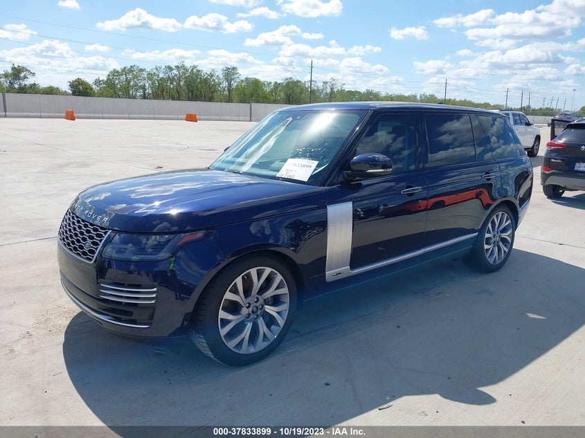 2018 LAND ROVER RANGE ROVER 5.0L V8 SUPERCHARGED AUTOBIOGRAPHY VIN: SALGV5RE6JA504424