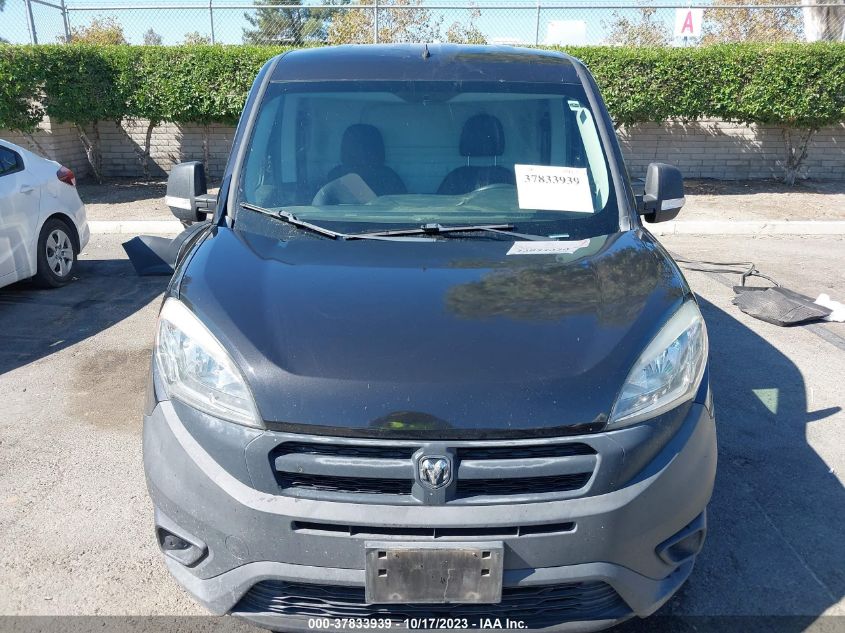 2015 RAM PROMASTER CITY CARGO VAN TRADESMAN ZFBERFAT7F6198334