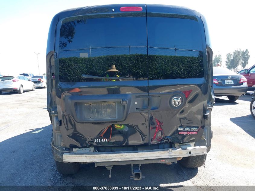 2015 RAM PROMASTER CITY CARGO VAN TRADESMAN ZFBERFAT7F6198334
