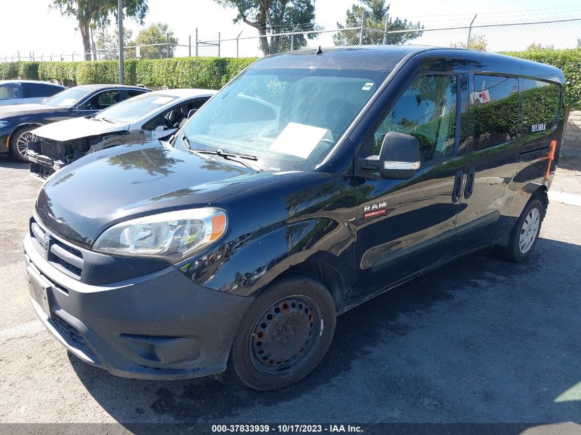 2015 RAM PROMASTER CITY CARGO VAN TRADESMAN ZFBERFAT7F6198334