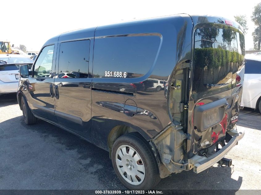 2015 RAM PROMASTER CITY CARGO VAN TRADESMAN ZFBERFAT7F6198334