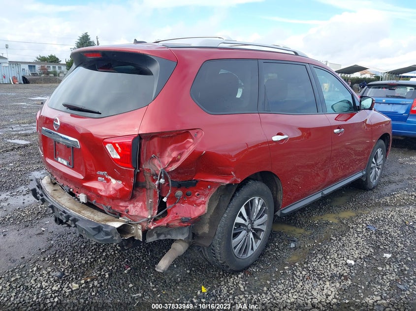 VIN 5N1DR2MMXHC672217 2017 NISSAN PATHFINDER SL