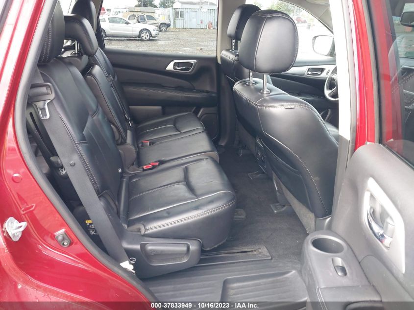 VIN 5N1DR2MMXHC672217 2017 NISSAN PATHFINDER SL