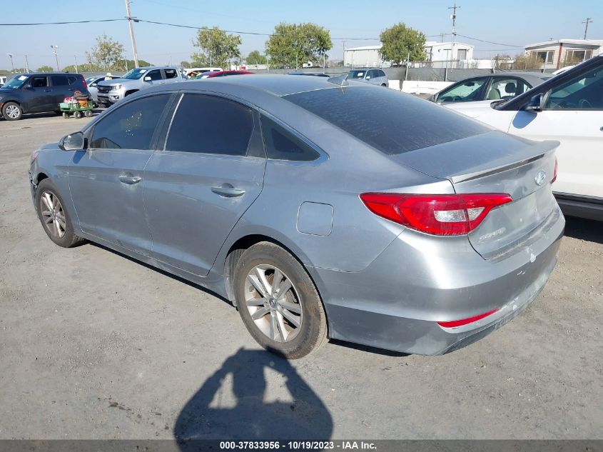2015 HYUNDAI SONATA SE - 5NPE24AF5FH051354