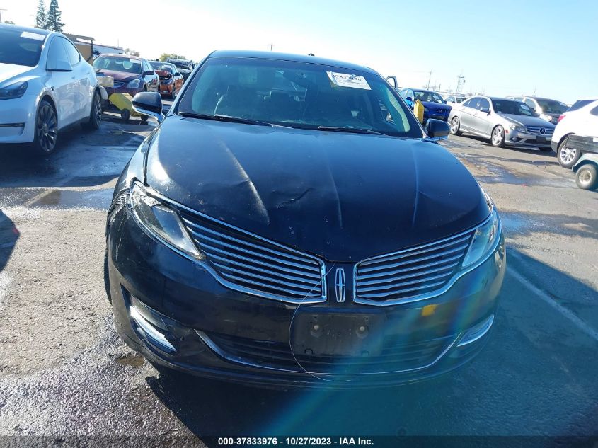 2014 LINCOLN MKZ HYBRID - 3LN6L2LU6ER814667