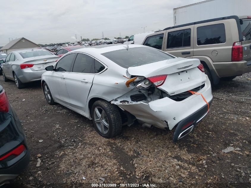 2015 CHRYSLER 200 C - 1C3CCCEG1FN739650