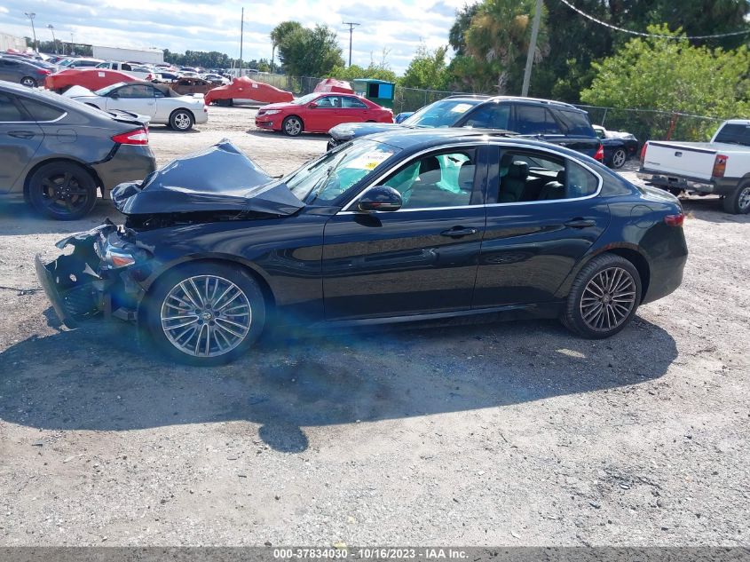 2018 ALFA ROMEO GIULIA TI LUSSO - ZARFAECN9J7570461