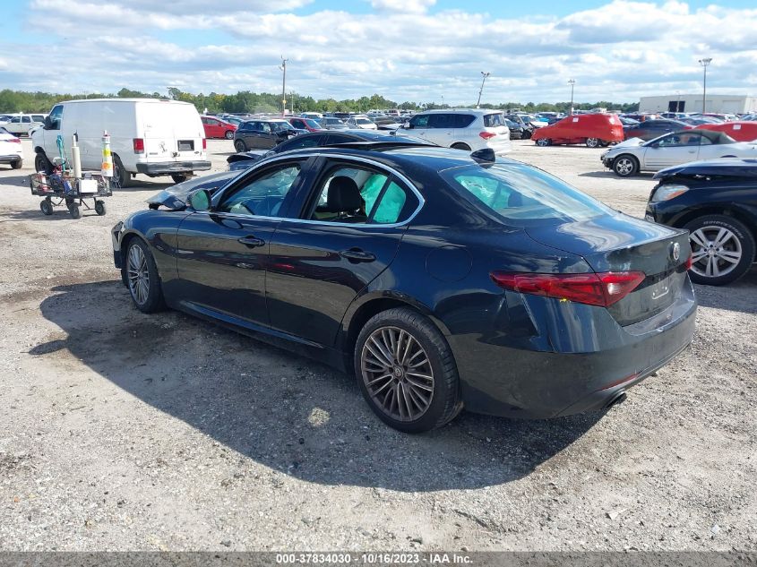 2018 ALFA ROMEO GIULIA TI LUSSO - ZARFAECN9J7570461