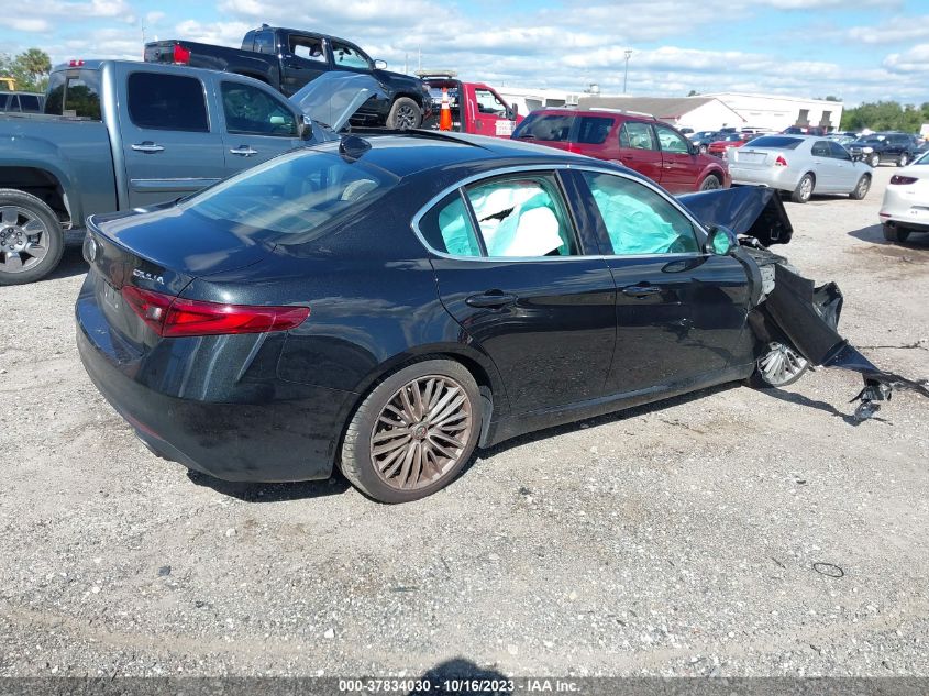 2018 ALFA ROMEO GIULIA TI LUSSO - ZARFAECN9J7570461